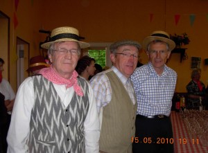 Soirée parisienne à Baron sur Odon.