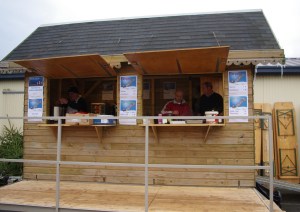 Présentation des chalets et des stands