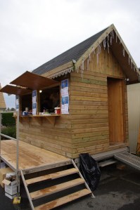 Présentation des chalets et des stands