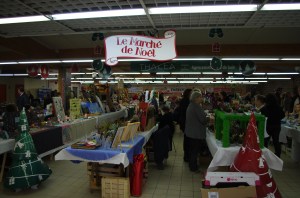 Vue générale du Marché de Noël