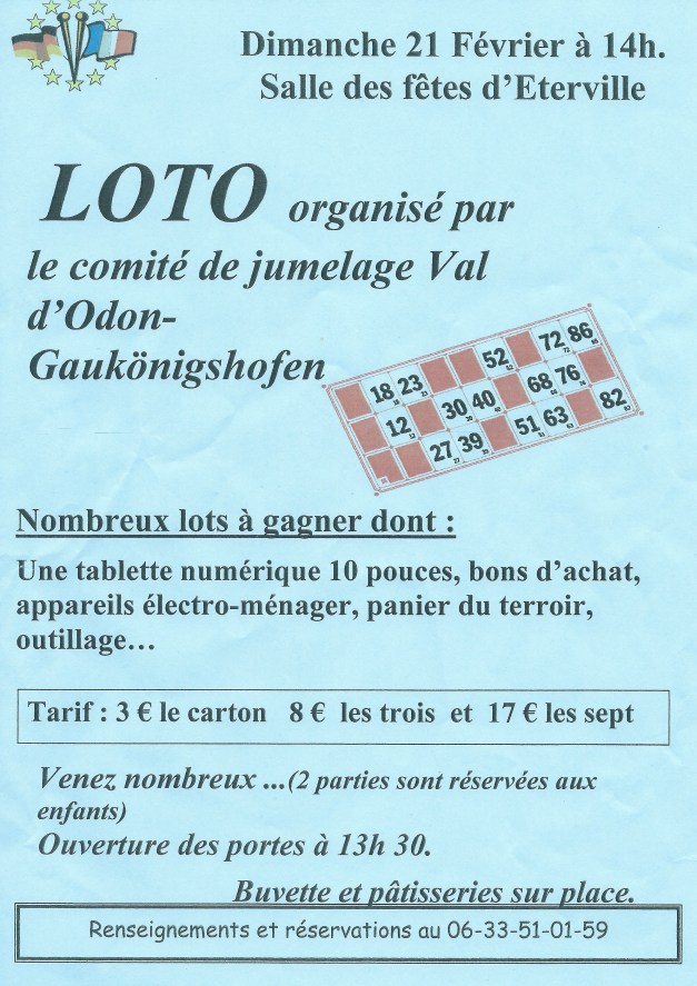 Loto à Eterville 2016
